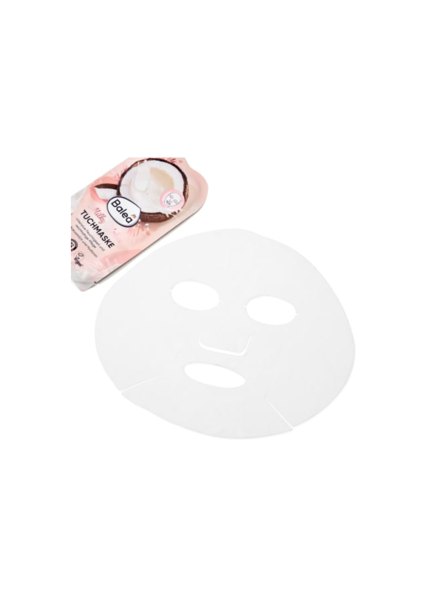 Bladmasker Milky Coconut, 1 st