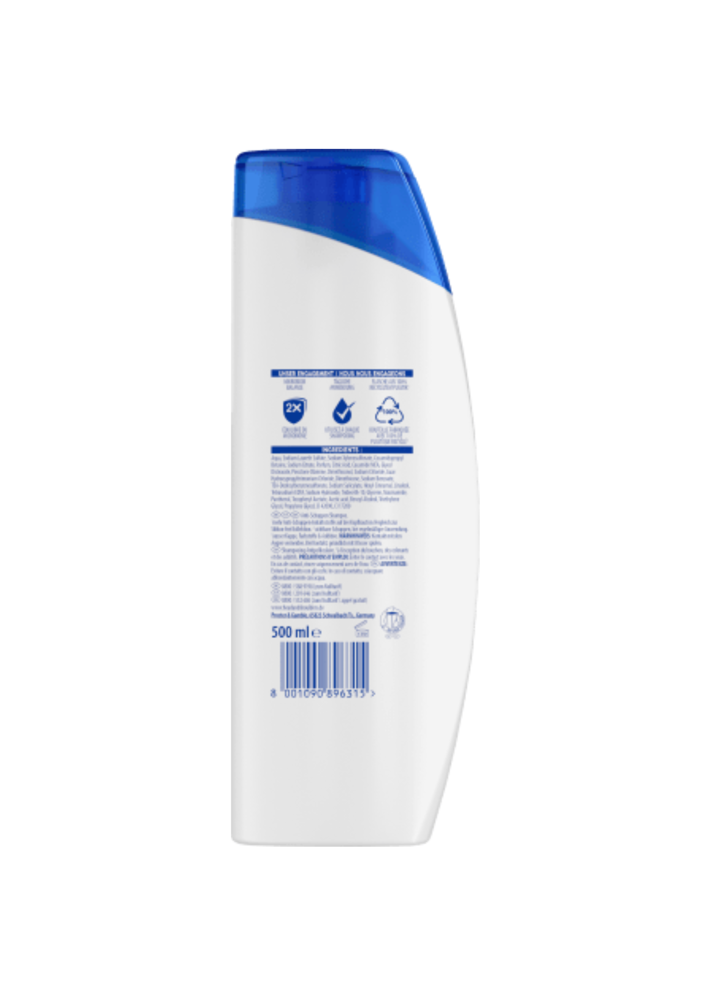 Shampoo Anti-Schuppen Classic Clean, 500 ml