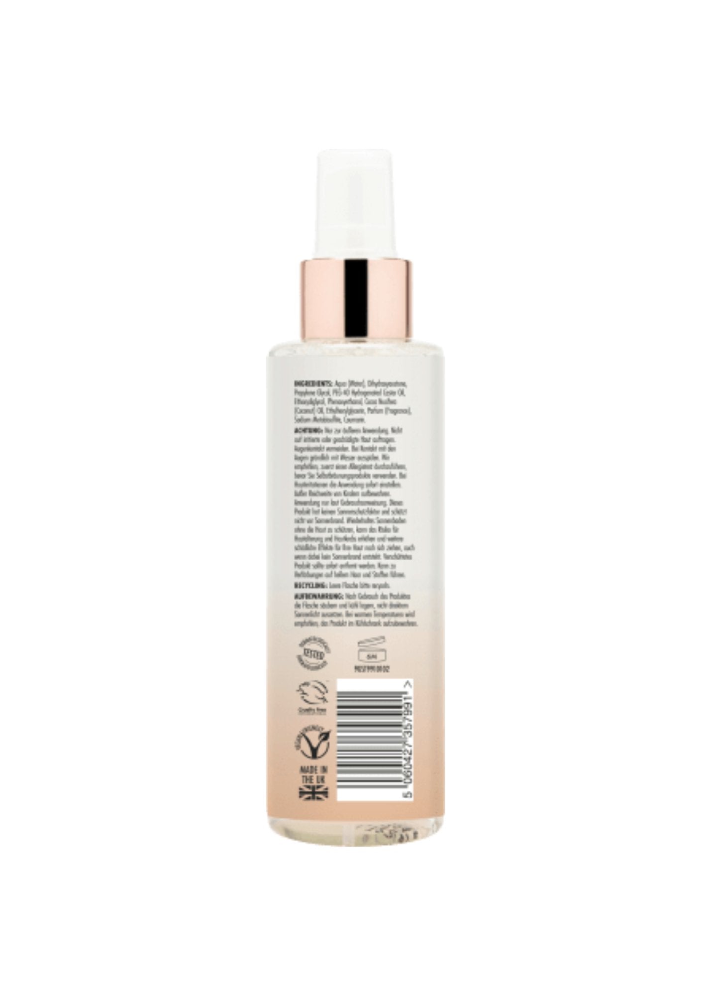 Zelfbruinende gezichtsspray, medium, 150 ml