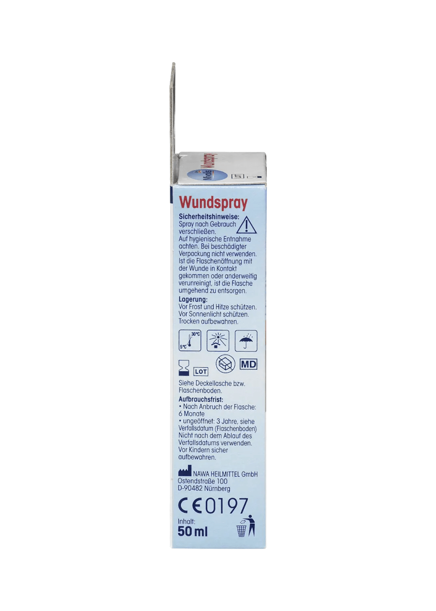 Wundspray, Medizinprodukt, 50 ml