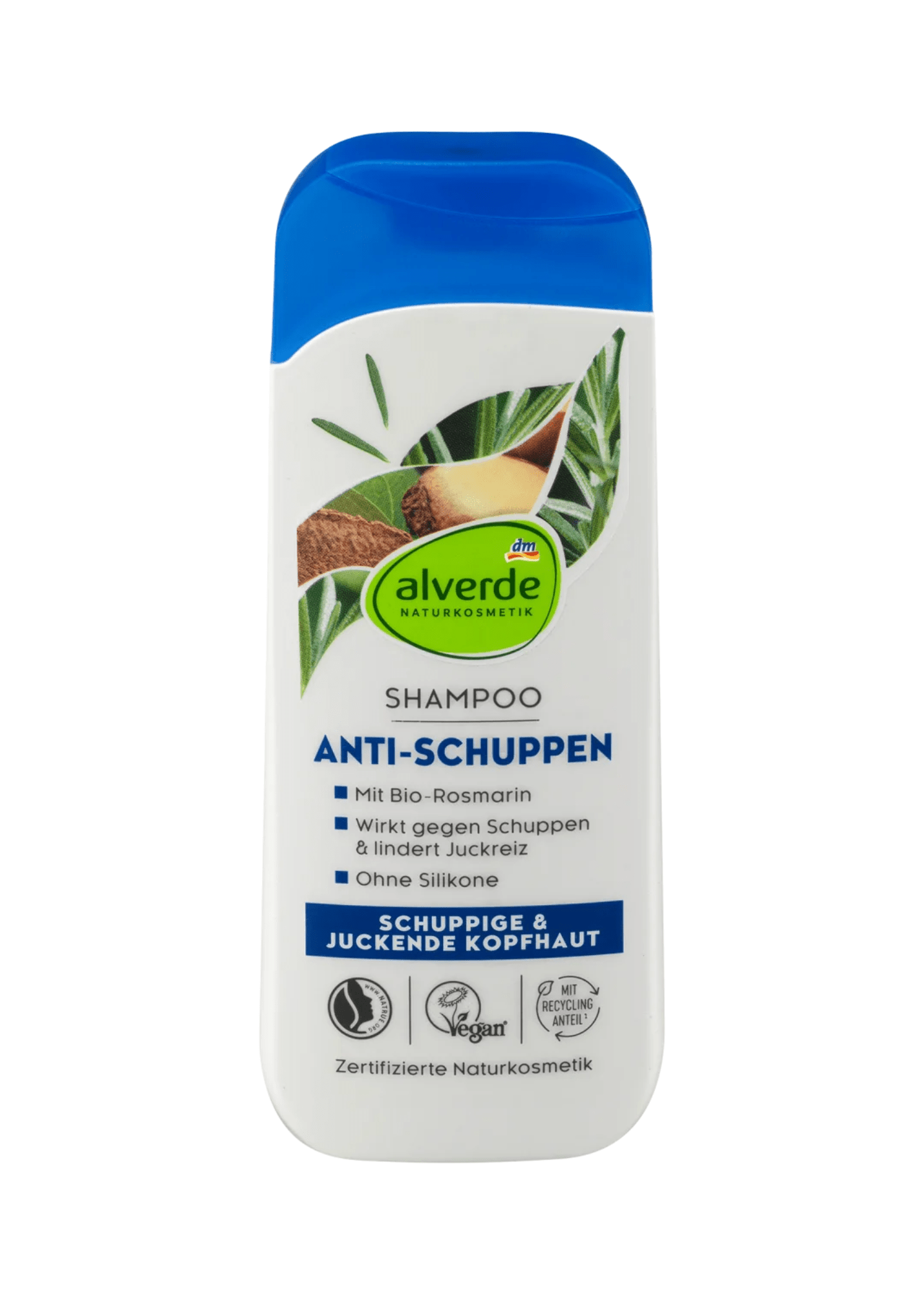 Shampoo Anti-Schuppen Paranuss, Rosmarin, 200 ml