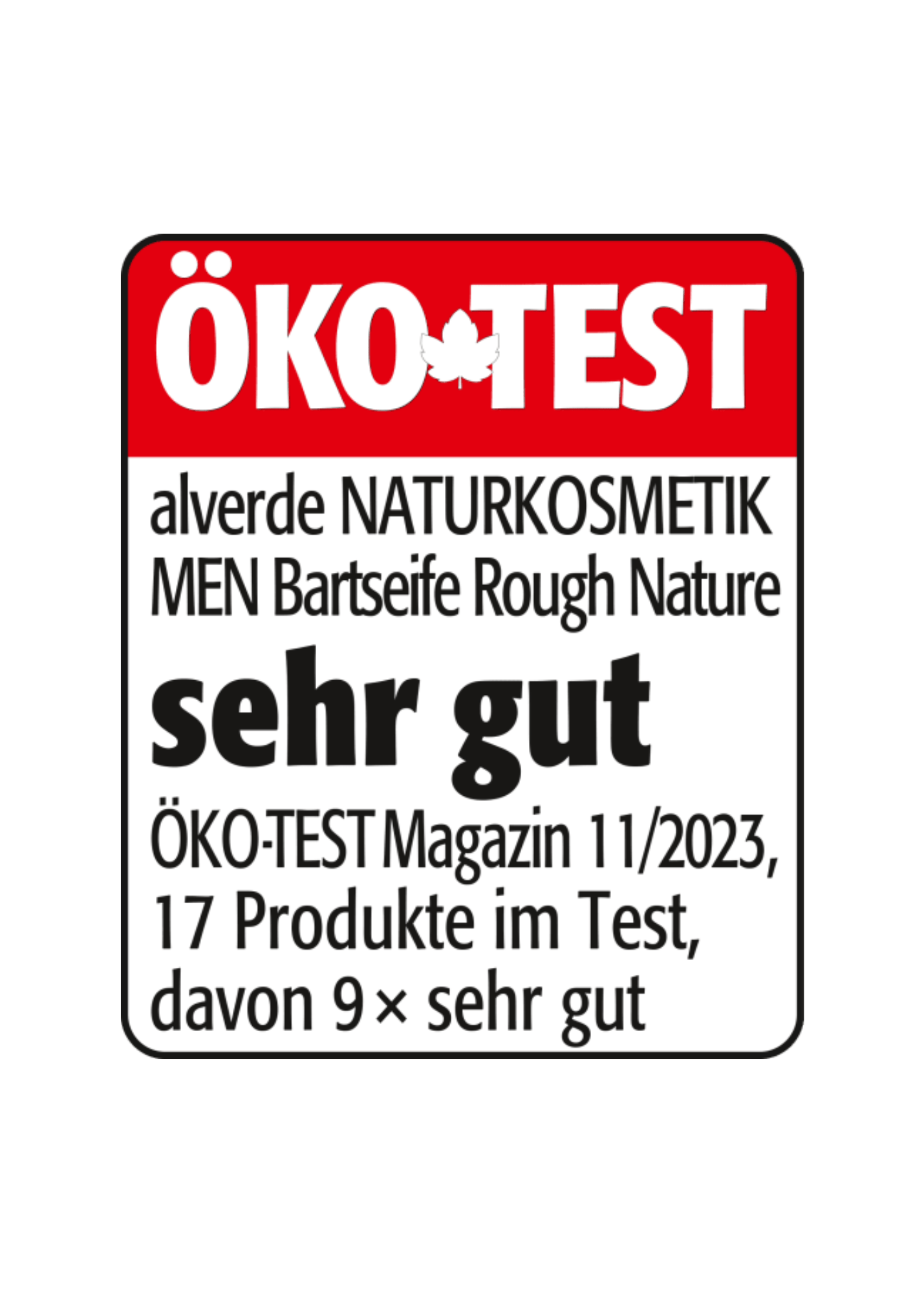 Bartseife Rough Nature, 100 ml