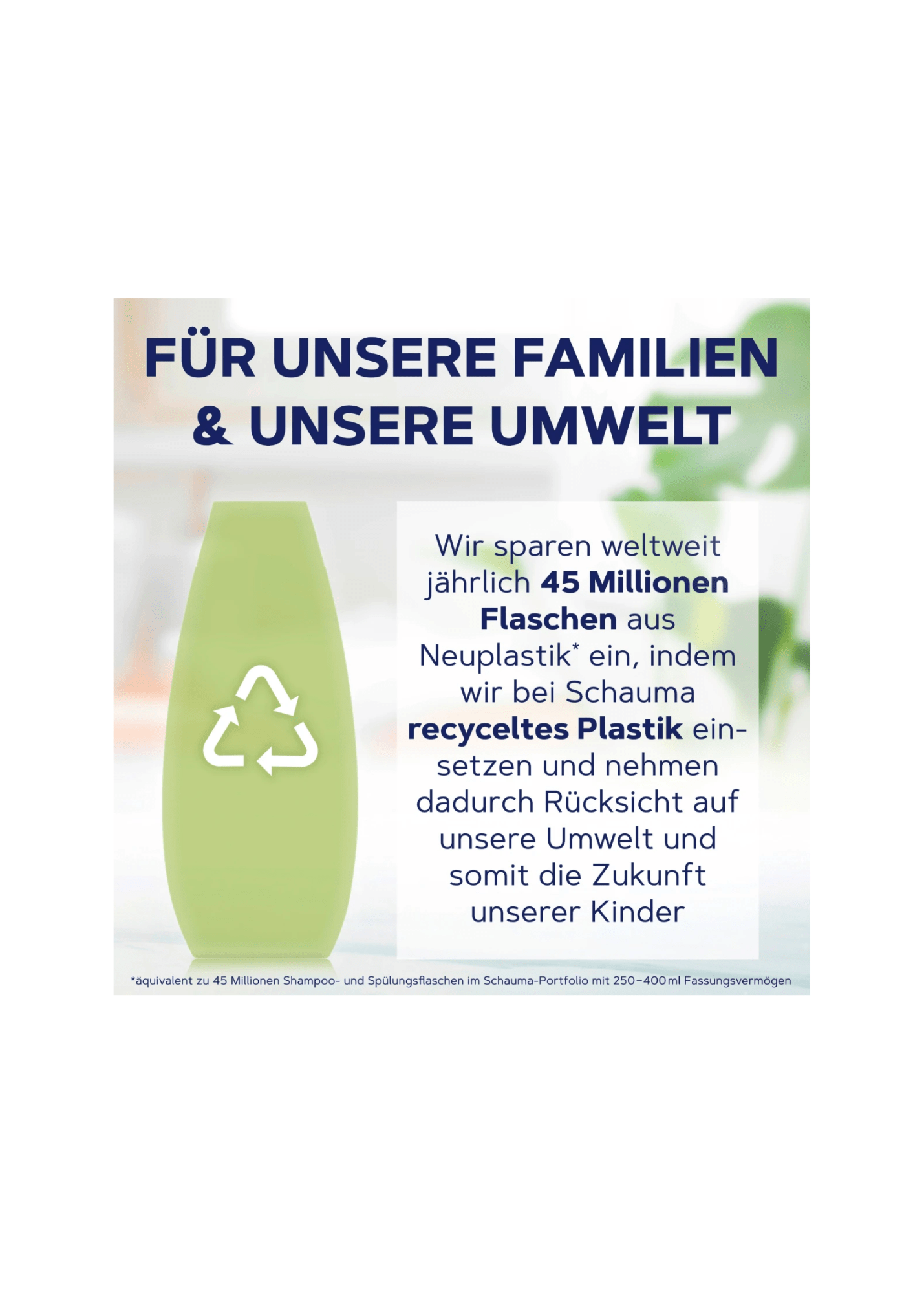 Shampoo Feuchtigkeit & Glanz, 400 ml