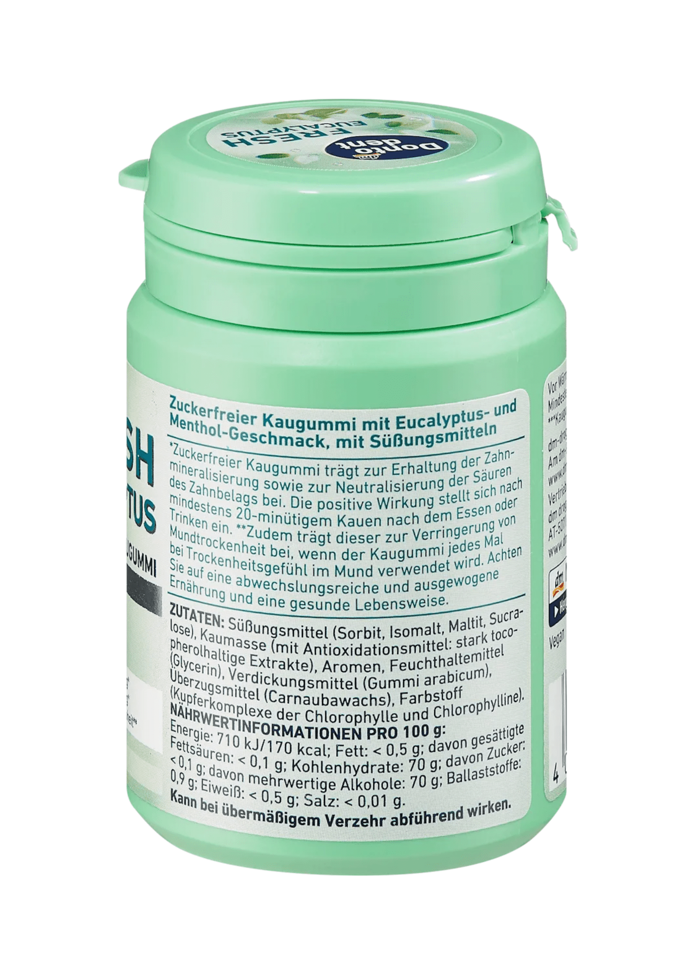 Kaugummi, Fresh Eucalyptus, 50 St