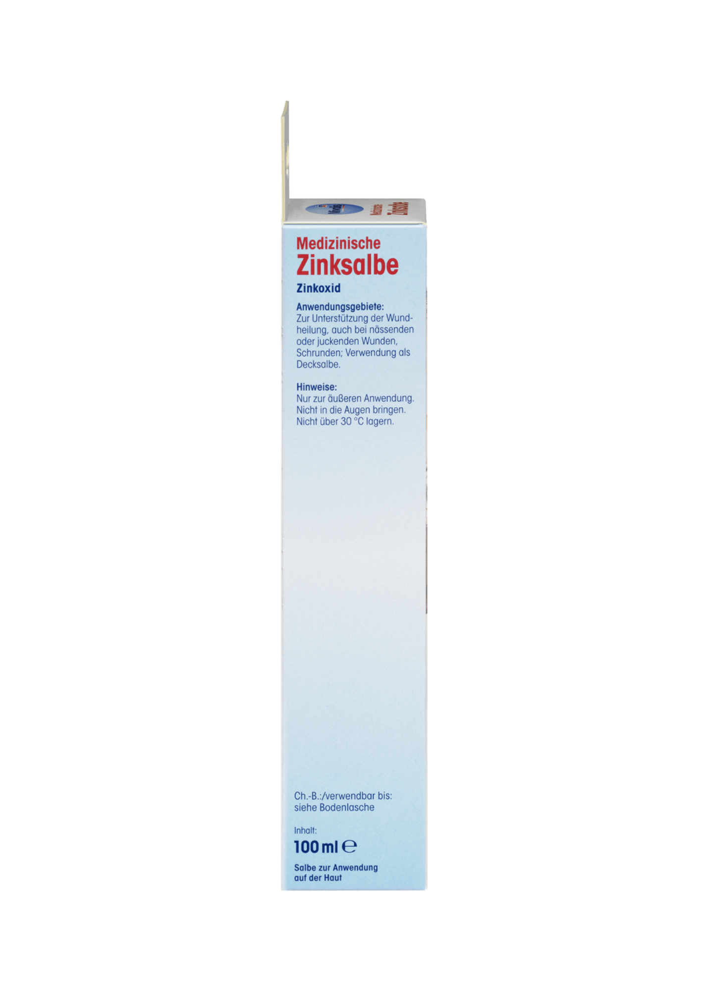 Medizinische Zinksalbe, 100 ml
