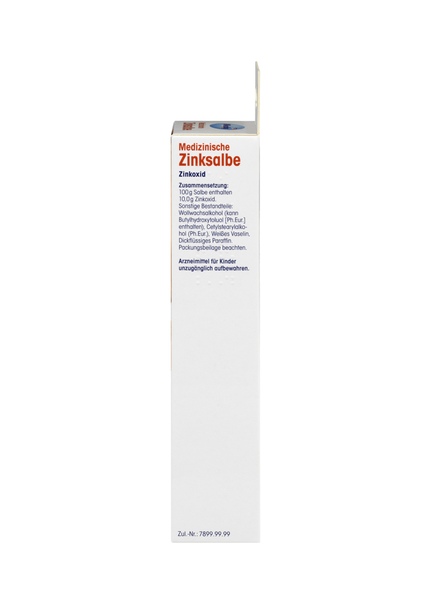 Medizinische Zinksalbe, 100 ml