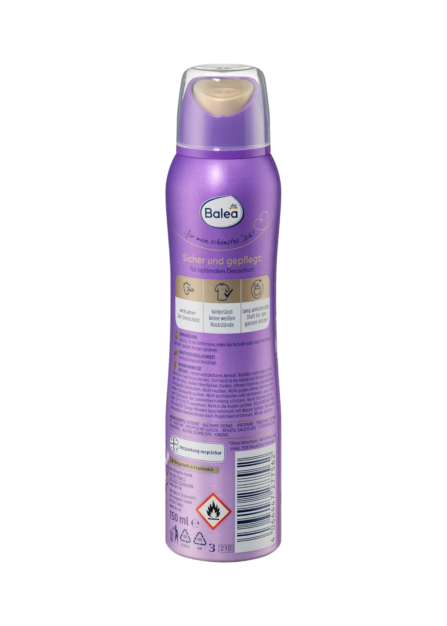 Deodorant spray parfum deodorant Golden Moon, 150 ml