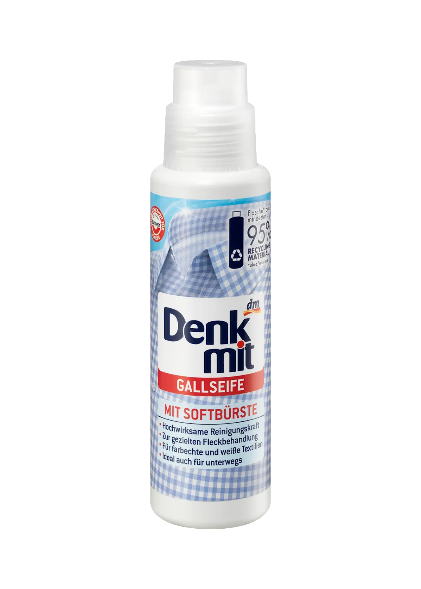 Gallseife mit Softbürste, 250 ml