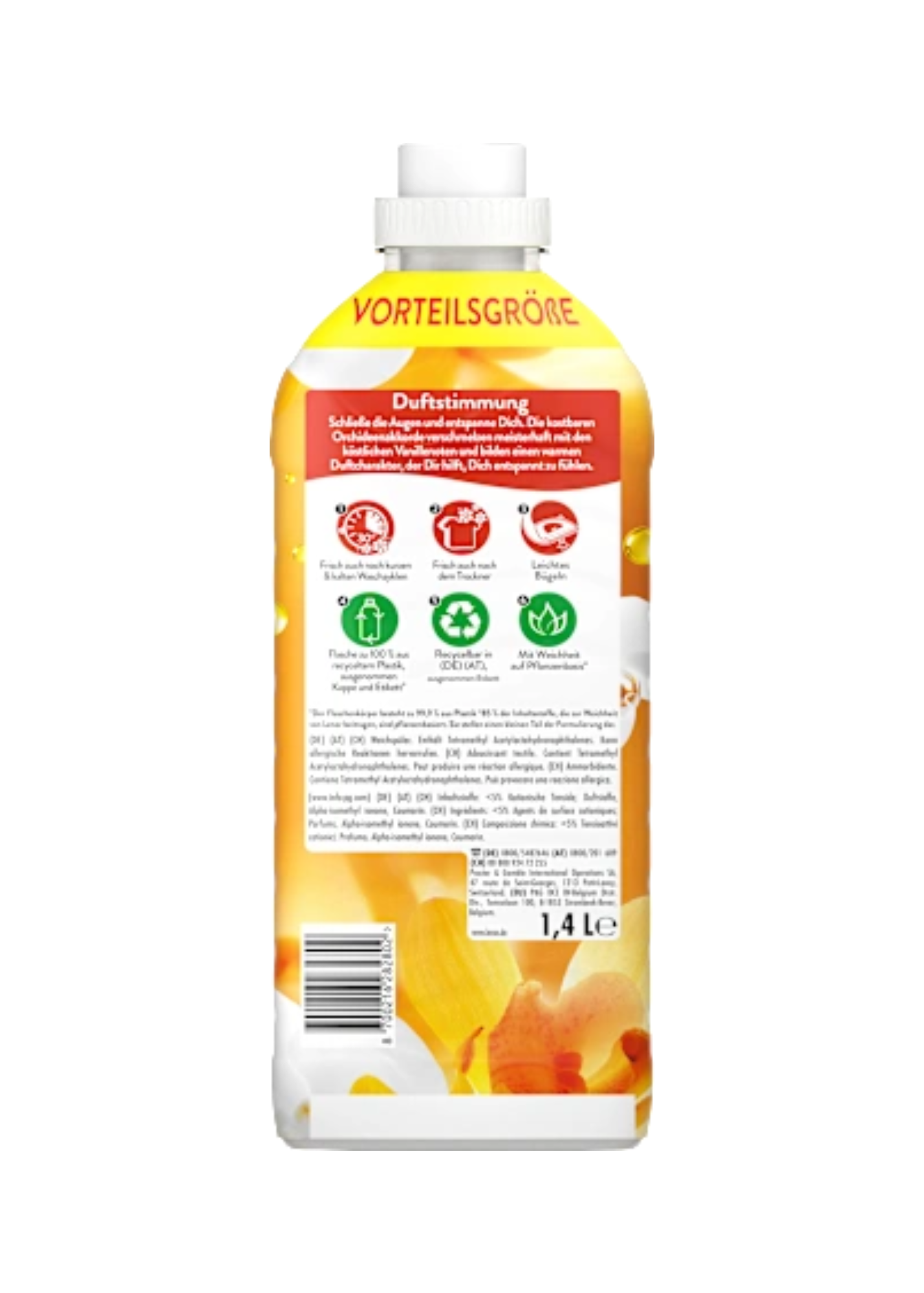 Weichspüler Orchidee & Vanille 56WL, 1,4 l