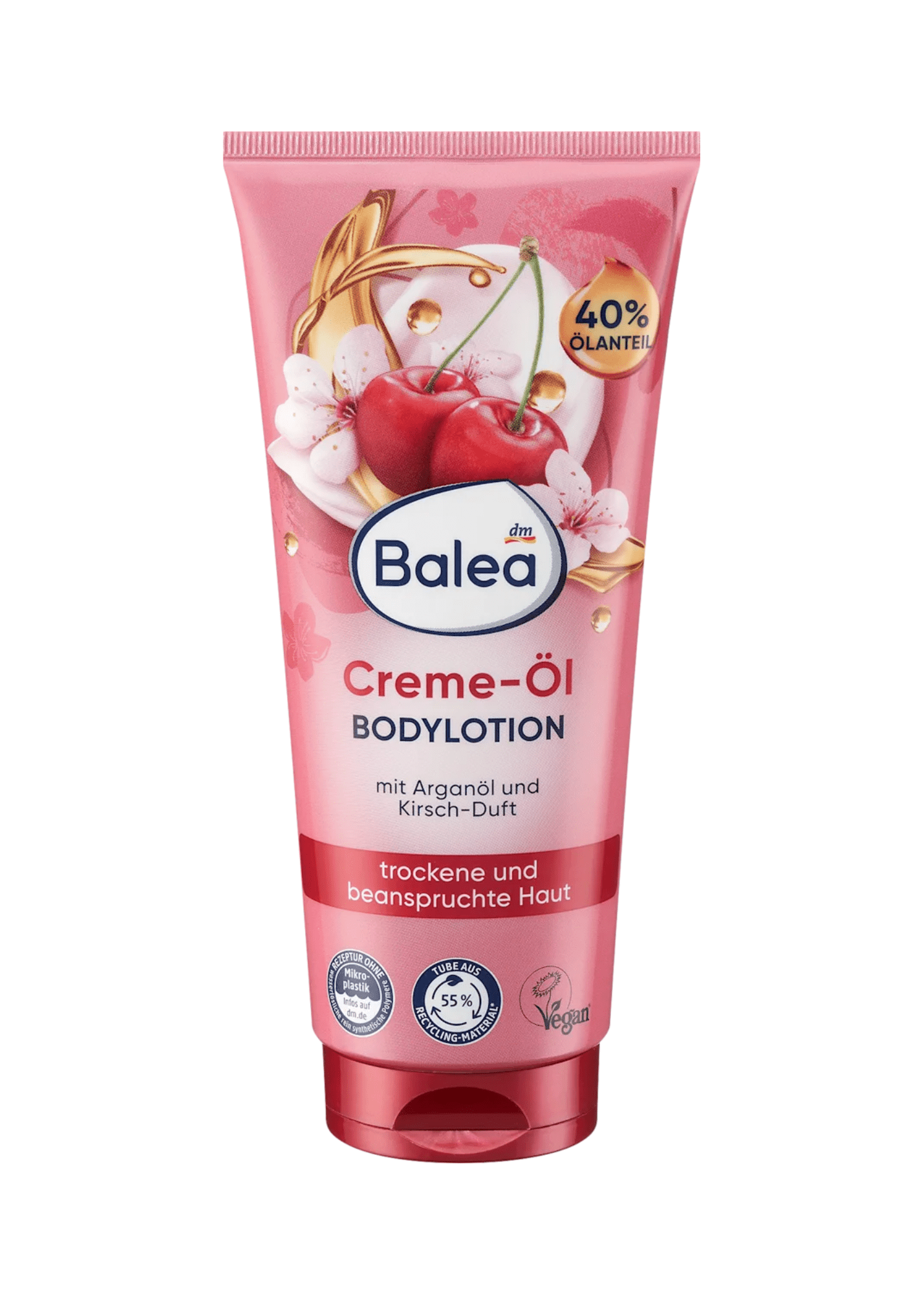 Bodylotion Creme-Öl Kirsche, 200 ml