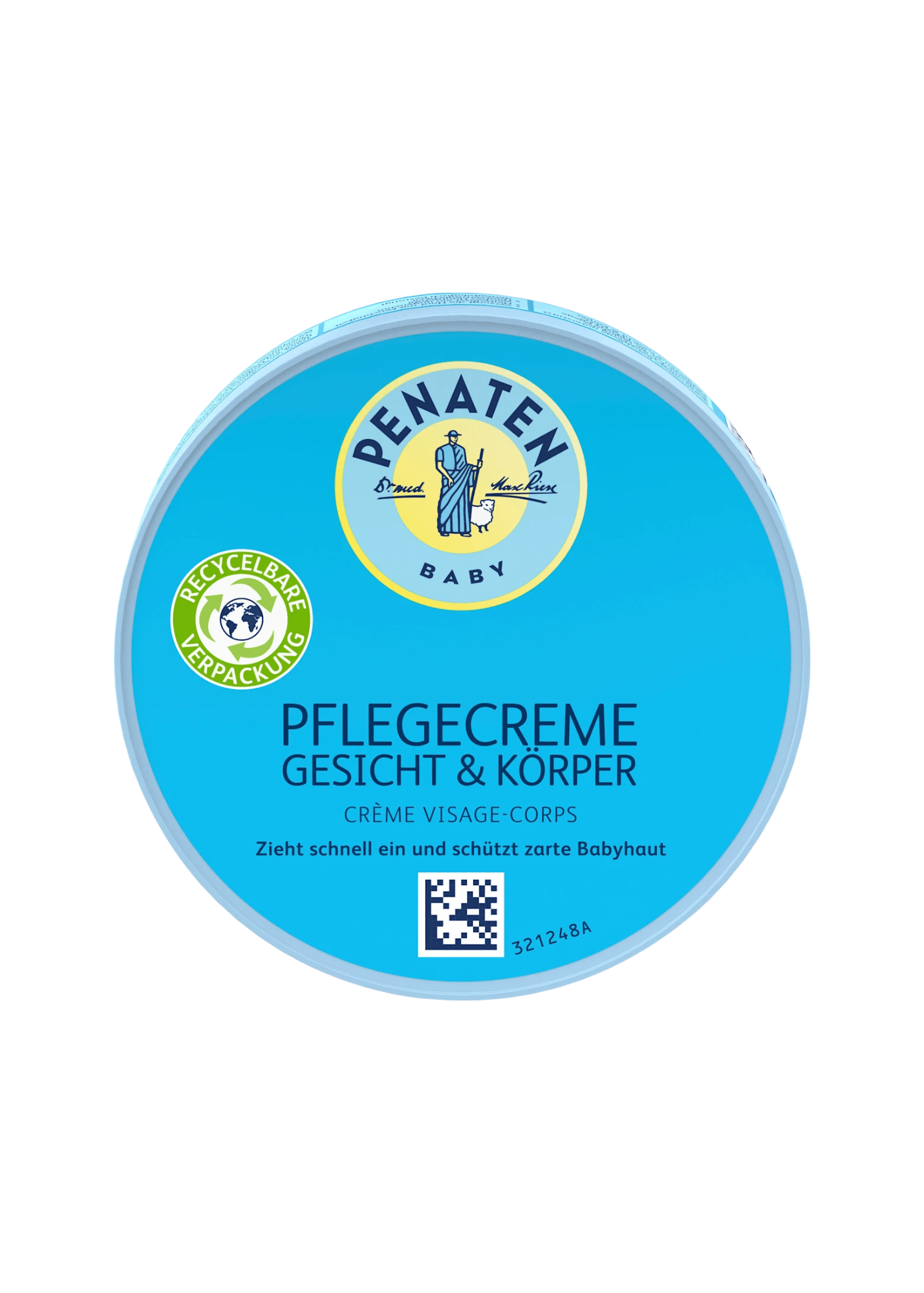 Baby Pflegecreme Gesicht & Körper, 100 ml
