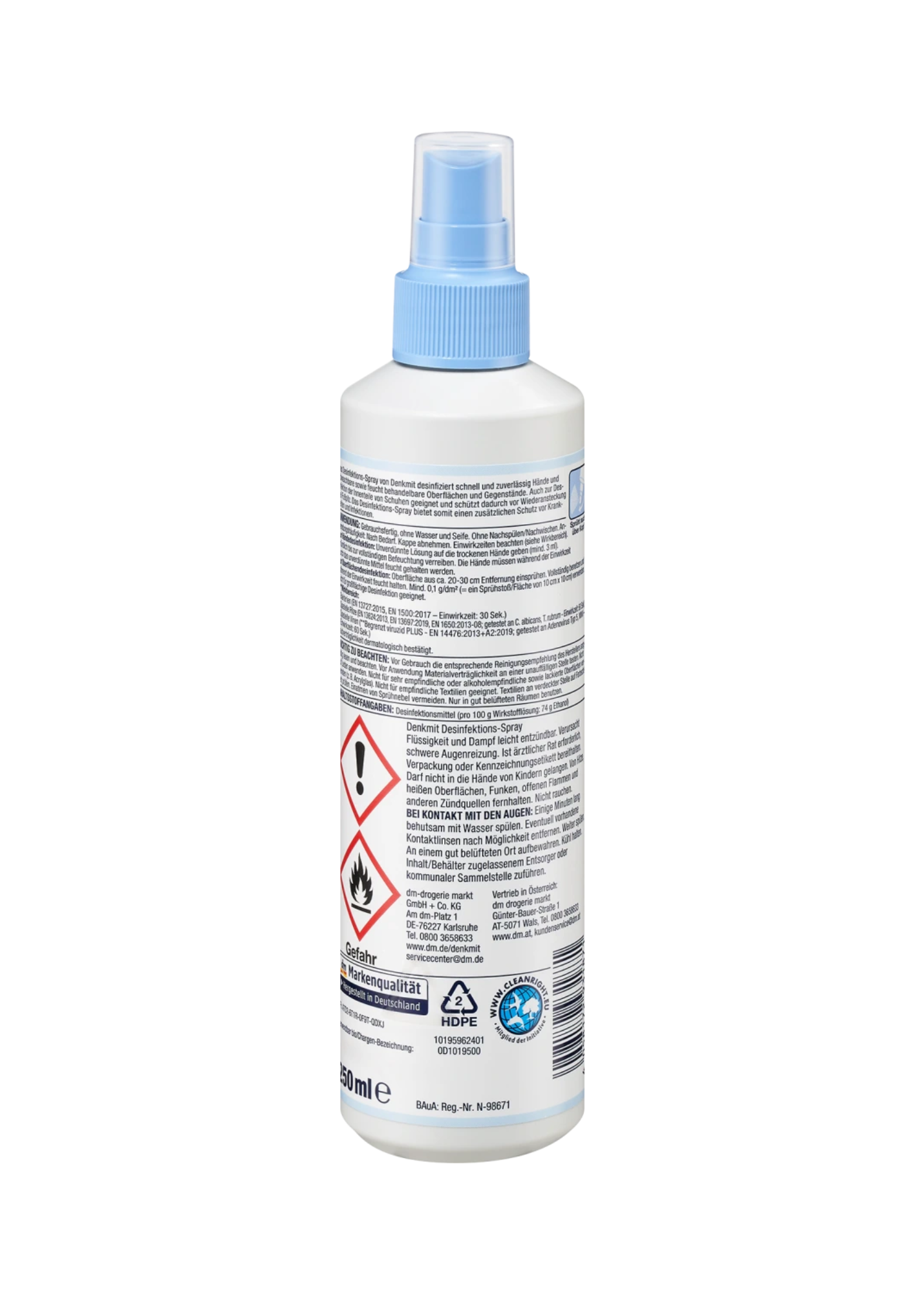 Desinfektionsspray universal, 250 ml