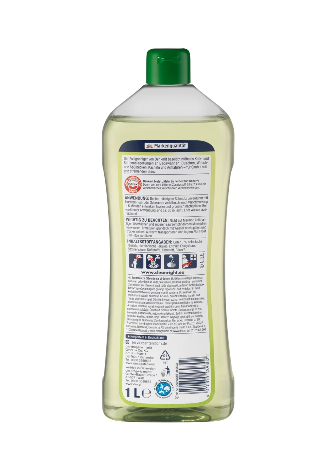 Essigreiniger Apfel, 1 Liter