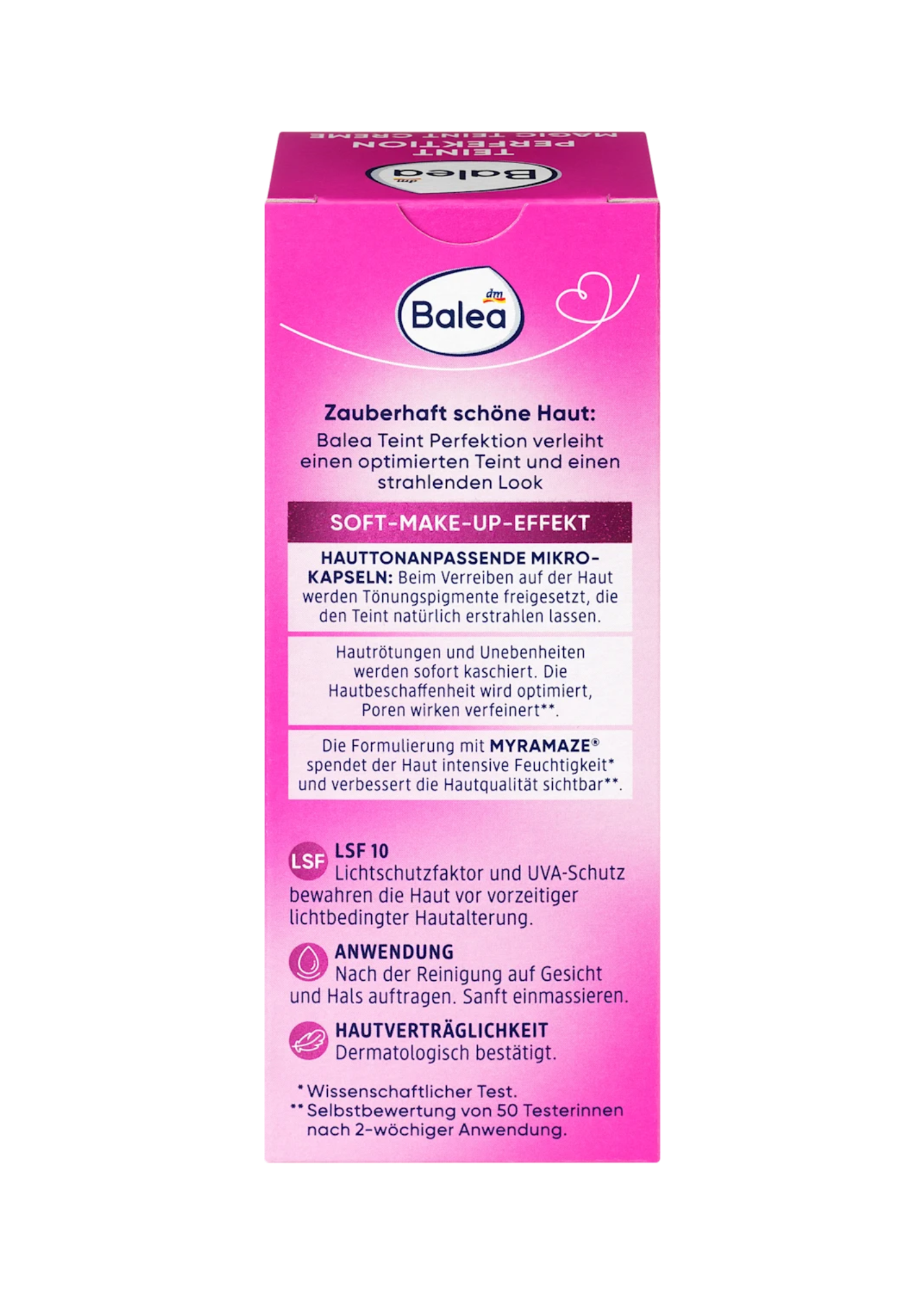 Gesichtscreme Teint Perfektion LSF 10, 50 ml