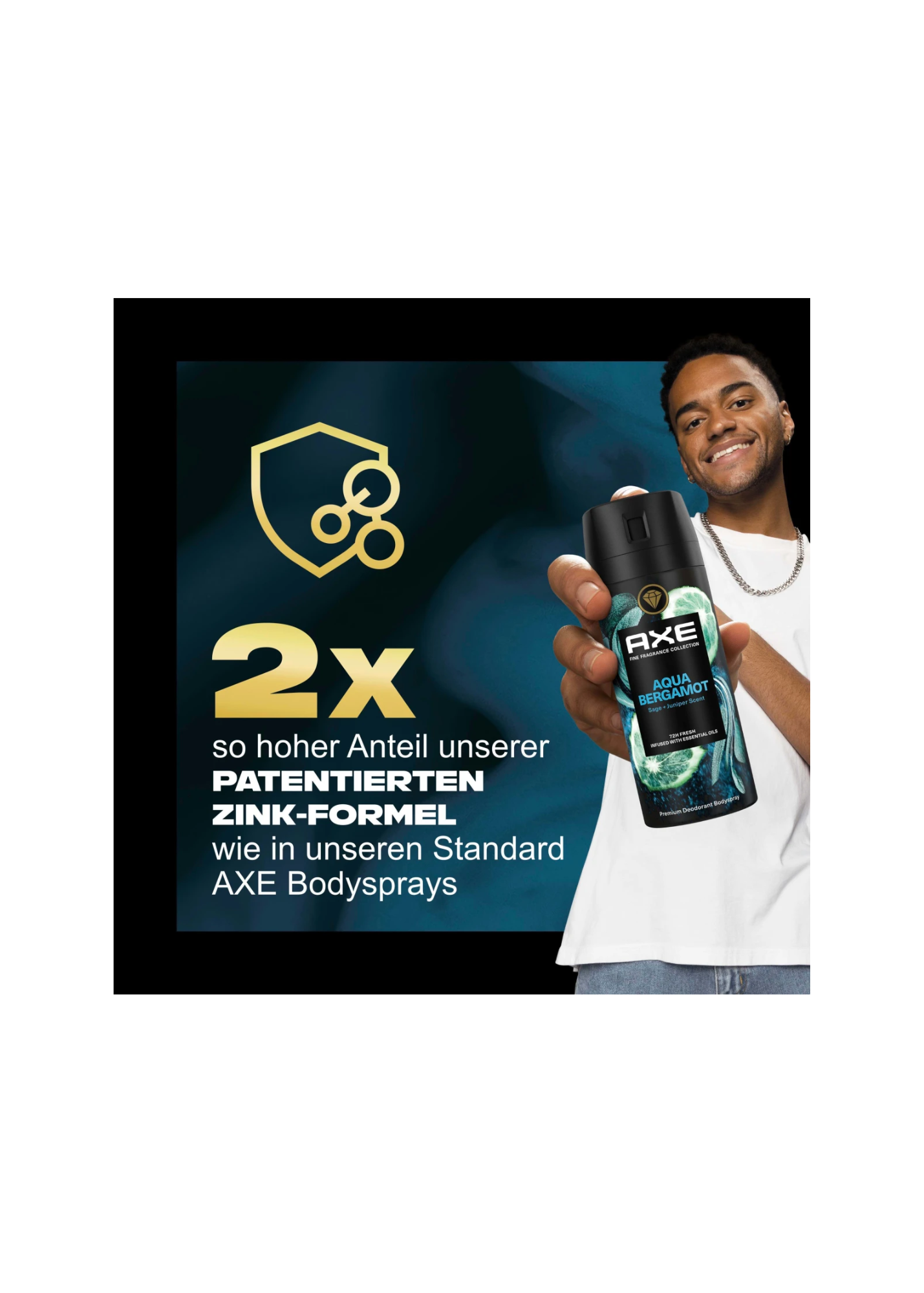 Deospray Aqua Bergamot, 150 ml