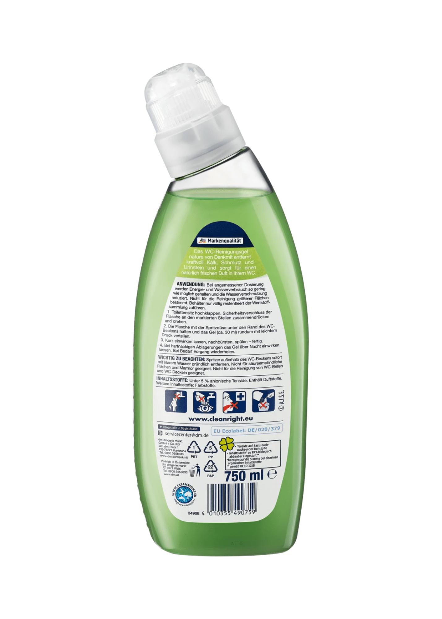 WC Reiniger nature, 750 ml