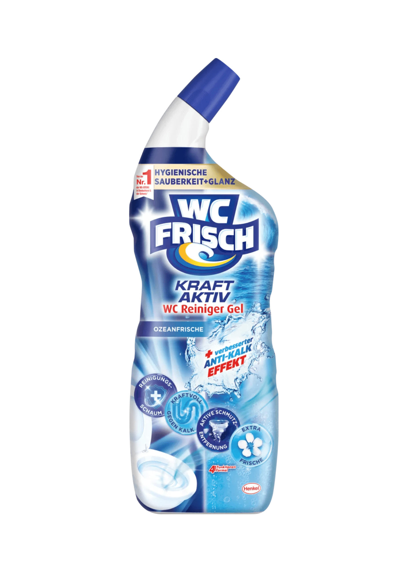 WC-Reiniger Gel Ozeanfrische, 750 ml