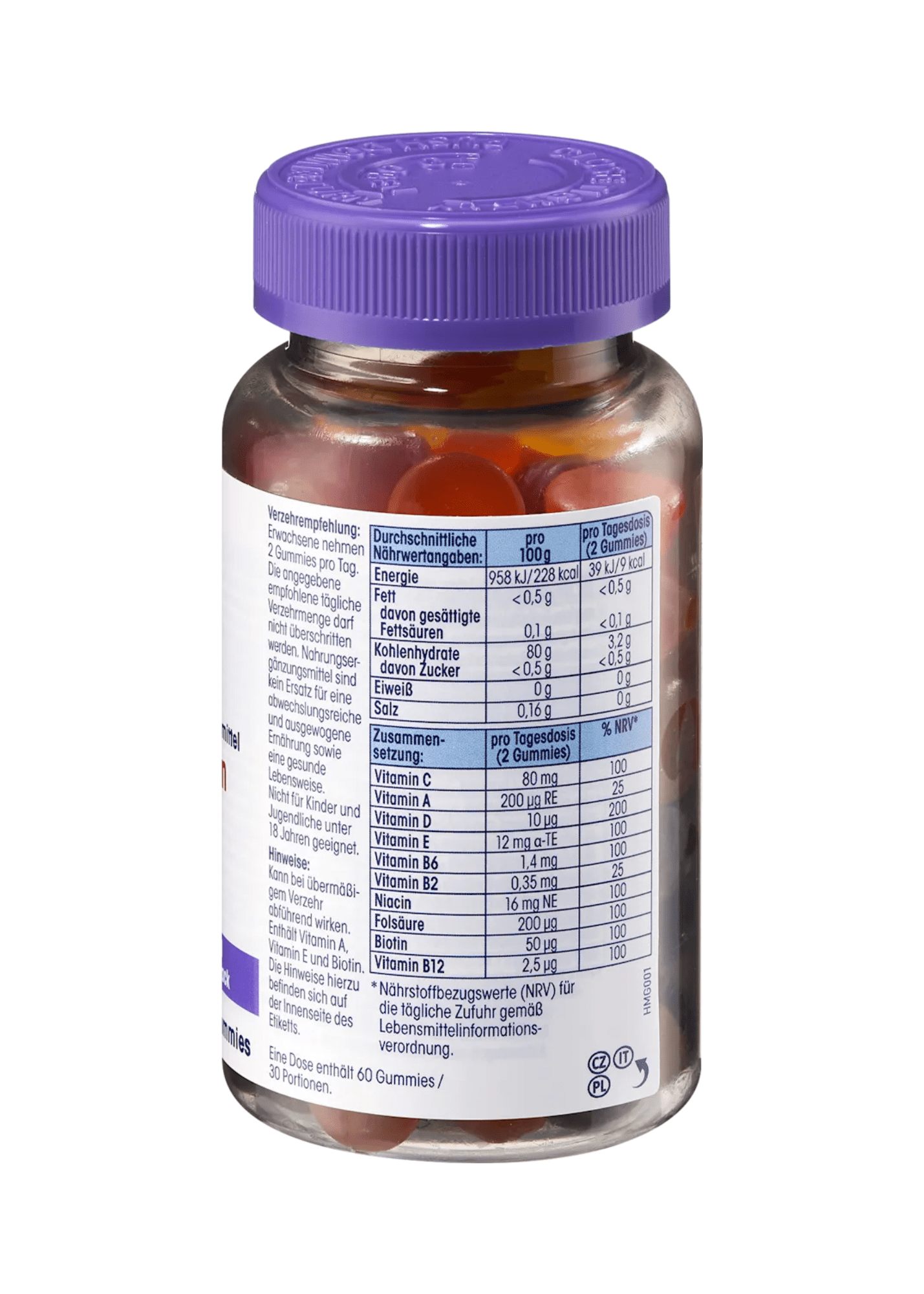 Multivitamin Gummies 60 St, 120 g