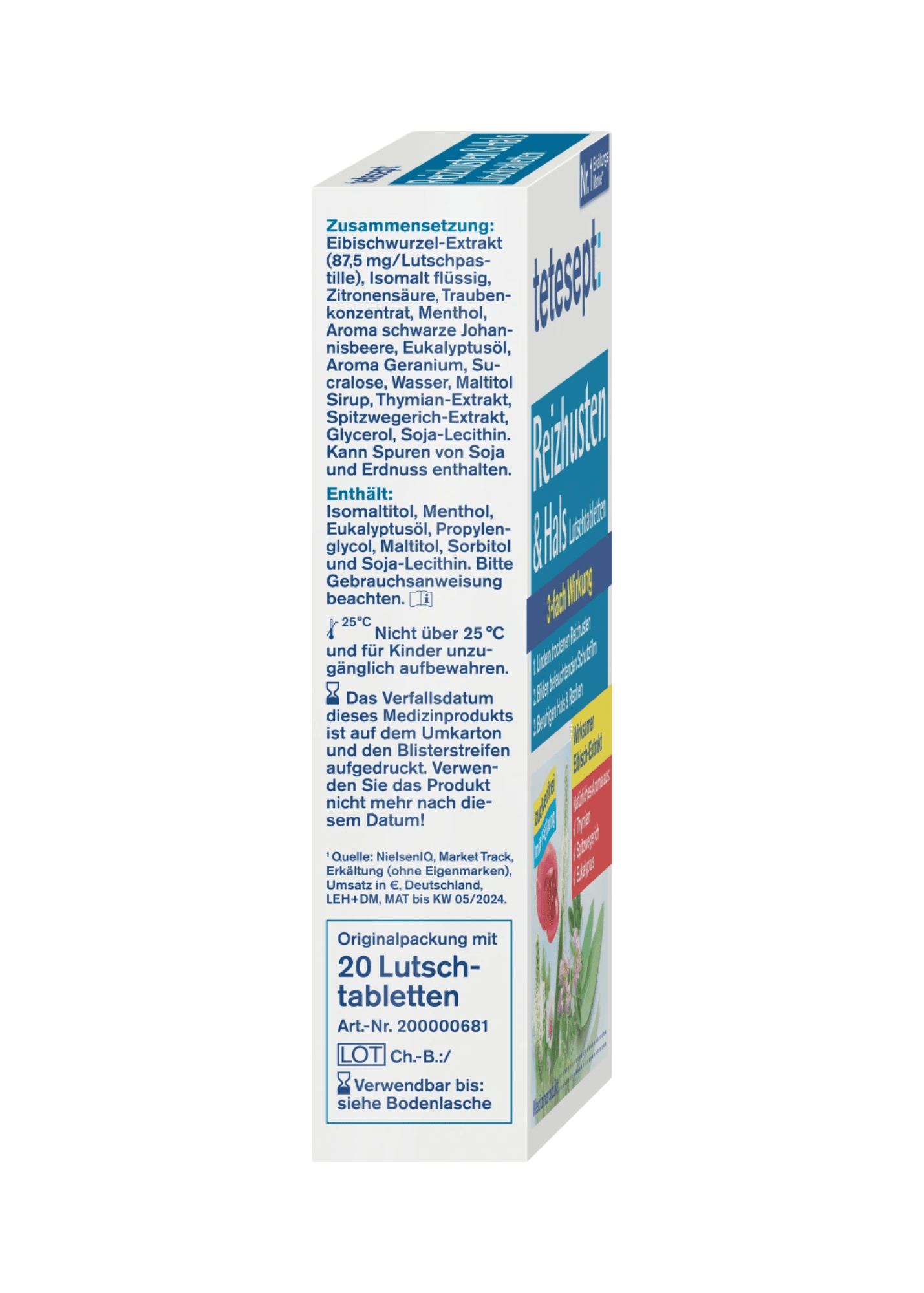 Reizhusten & Hals Lutschtabletten, 20 St