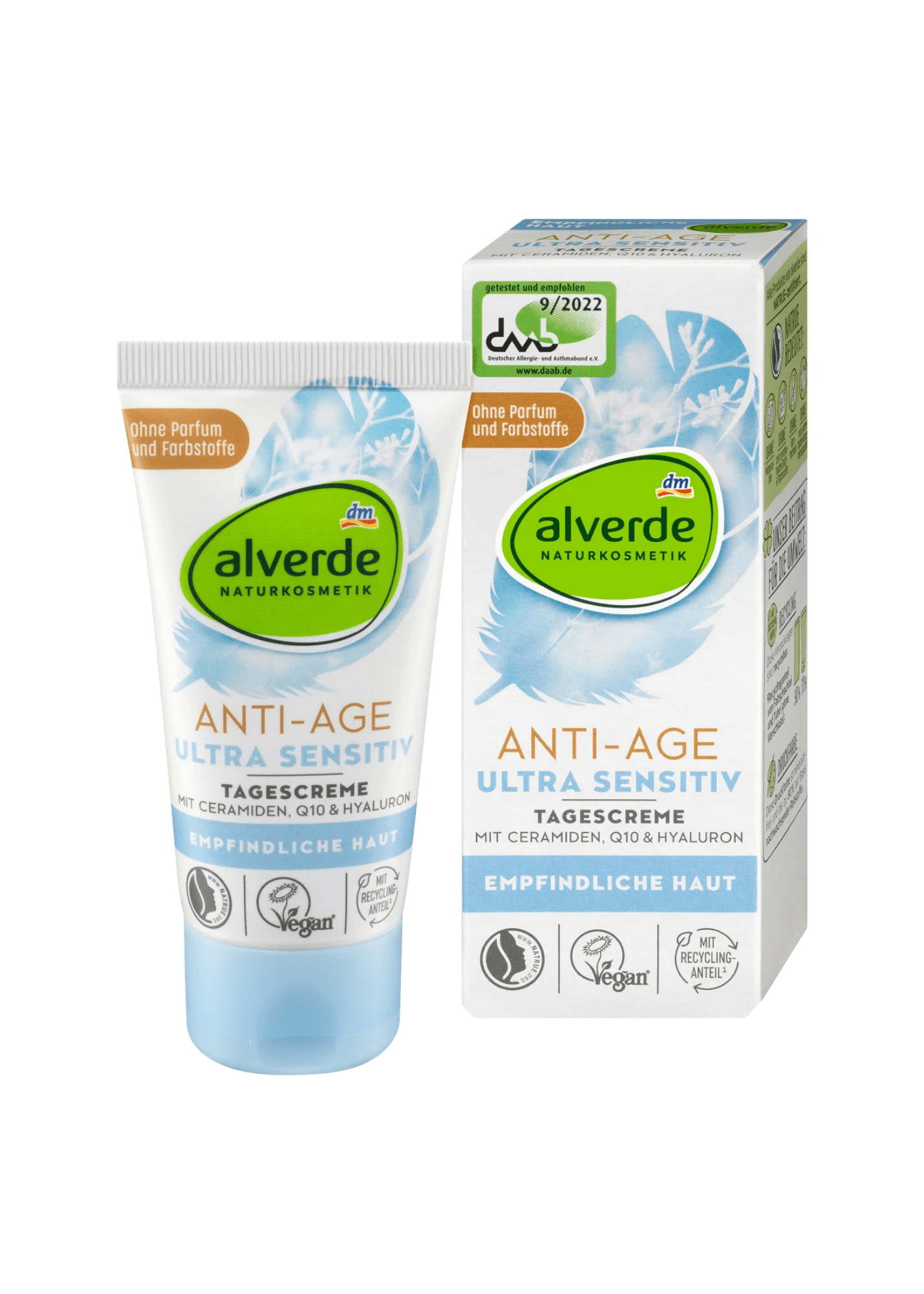 Anti Age Gesichtscreme ultra sensitiv, 50 ml