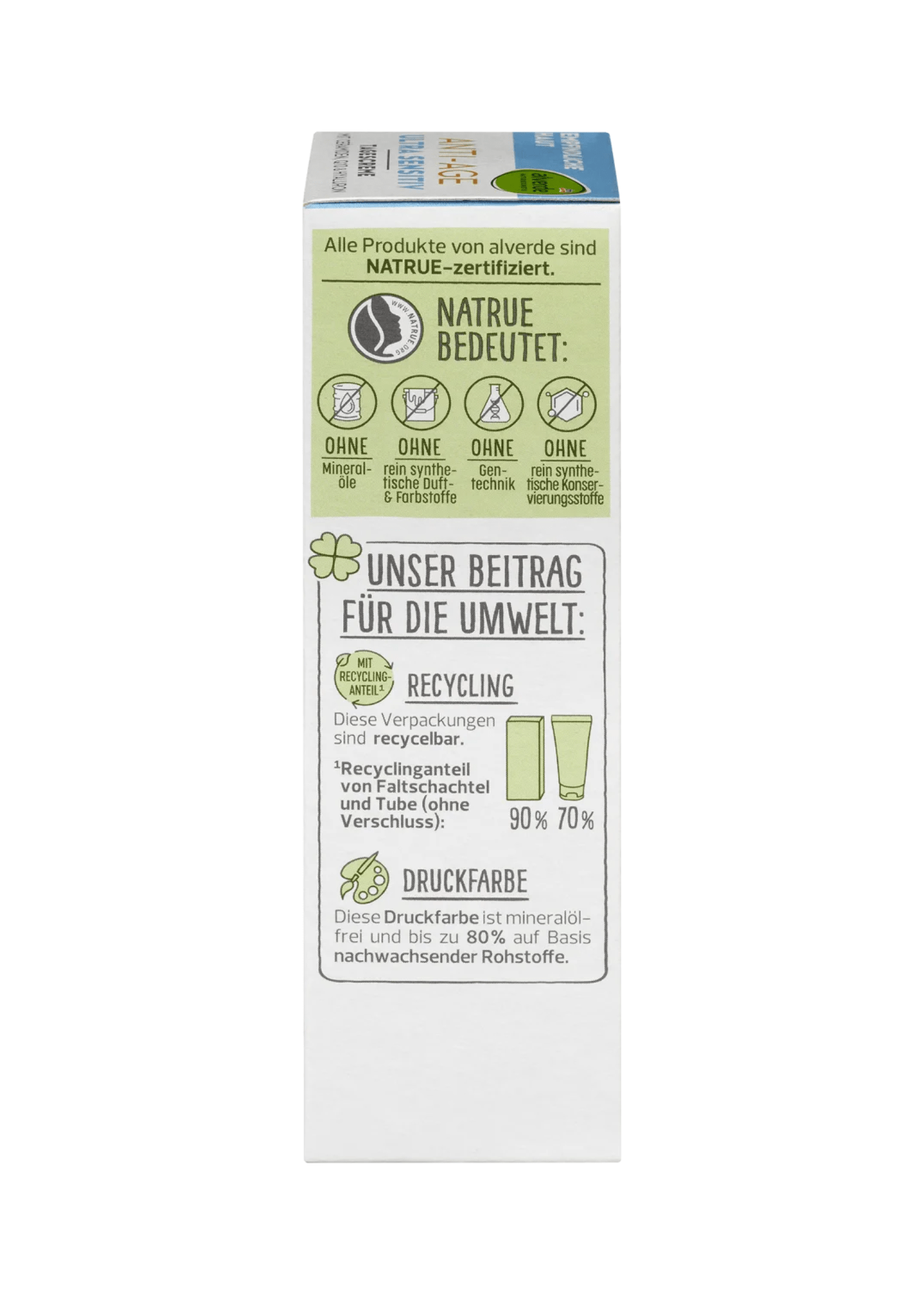 Anti Age Gesichtscreme ultra sensitiv, 50 ml
