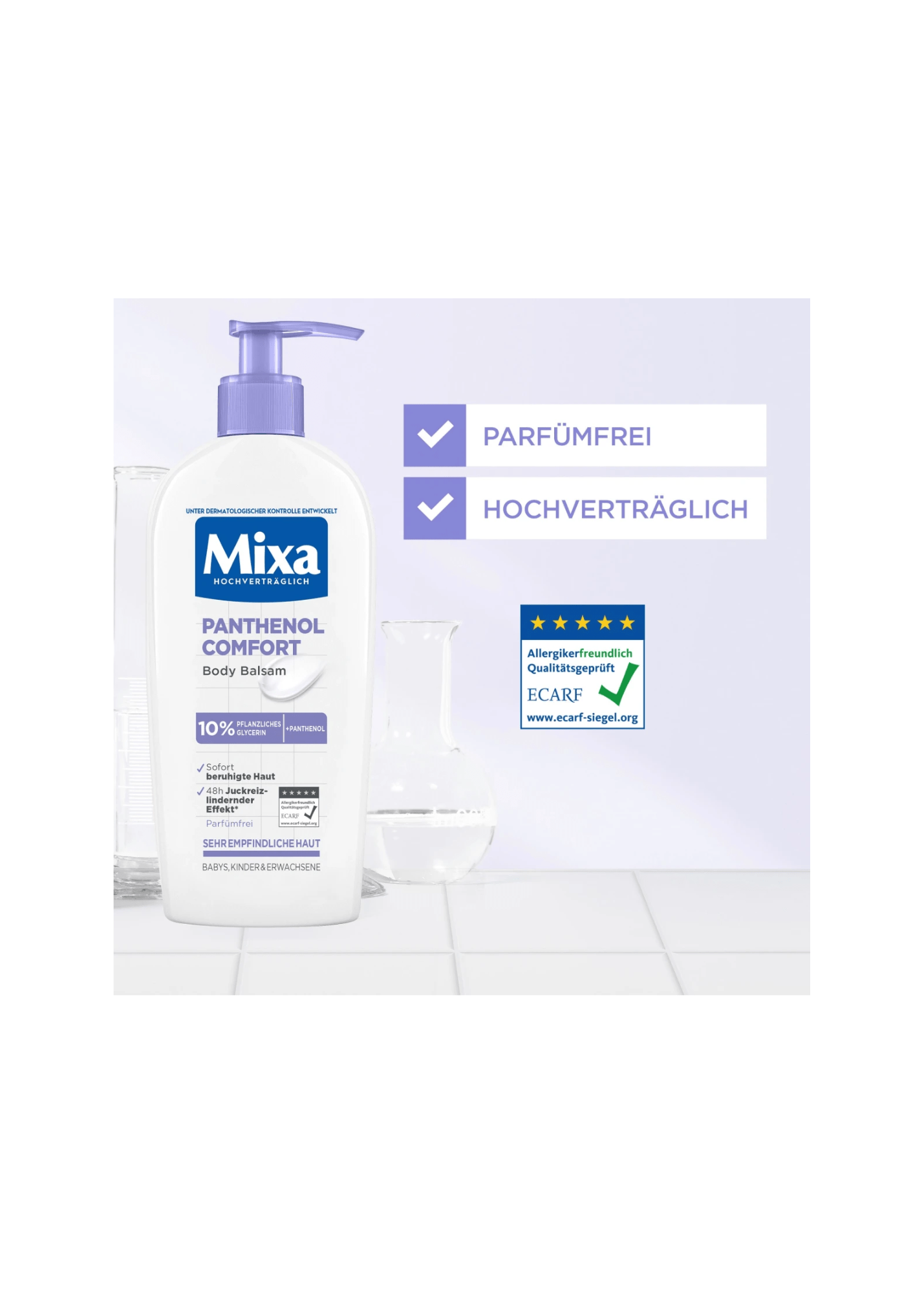 Bodylotion Panthenol Comfort, 250 ml