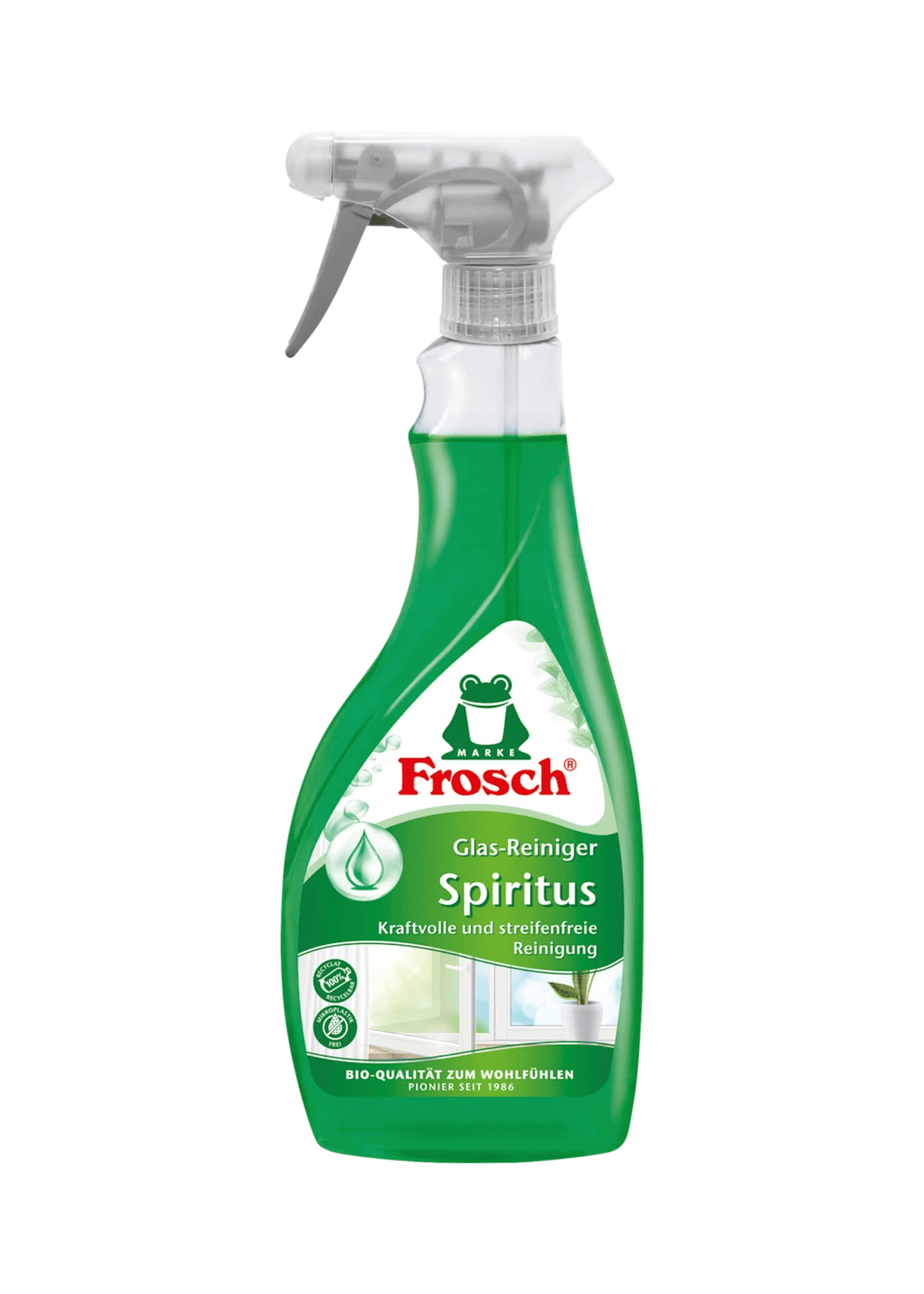 Frosch Glasreiniger Spiritus, 500 ml