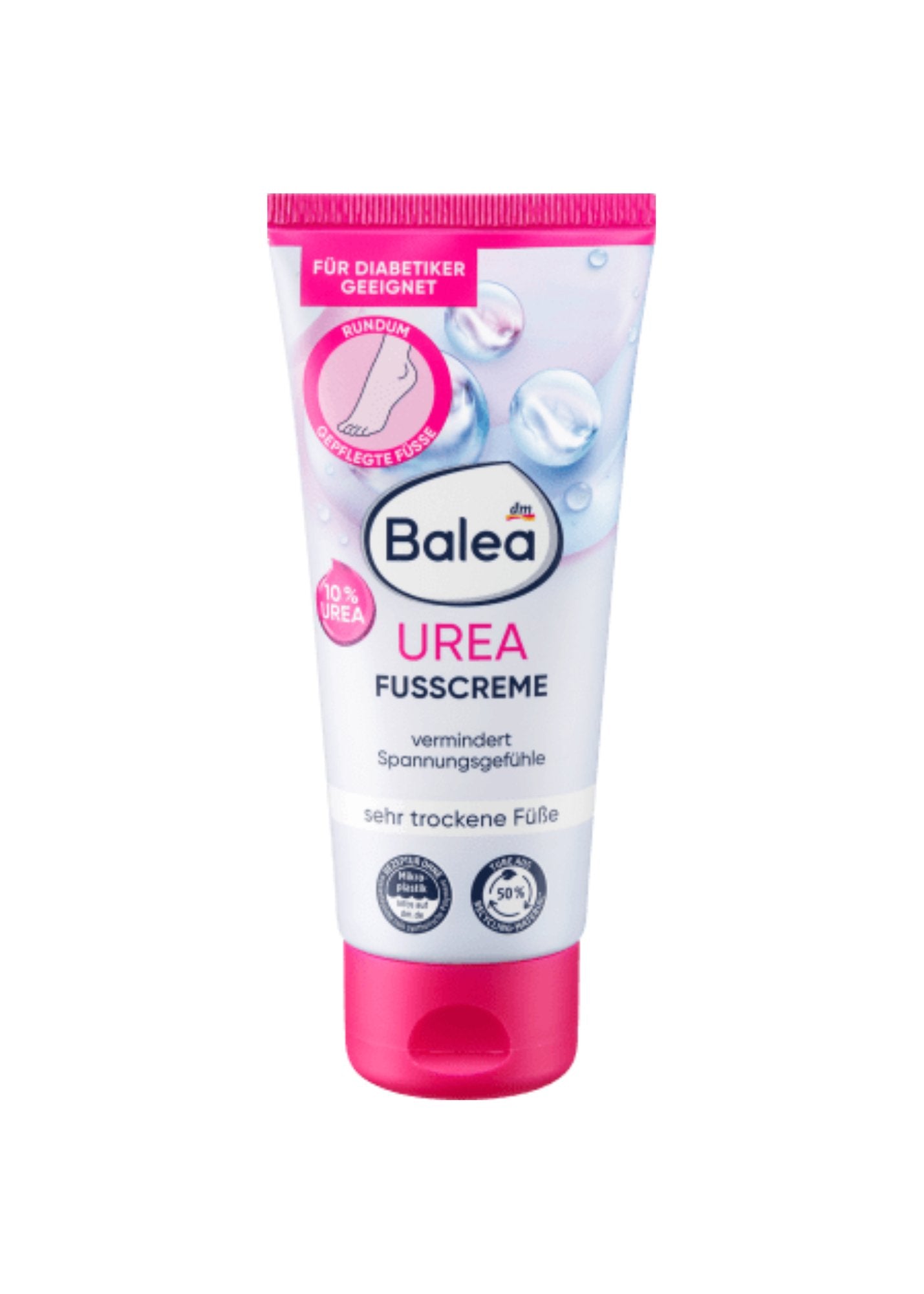 Voetcrème met ureum, 100 ml