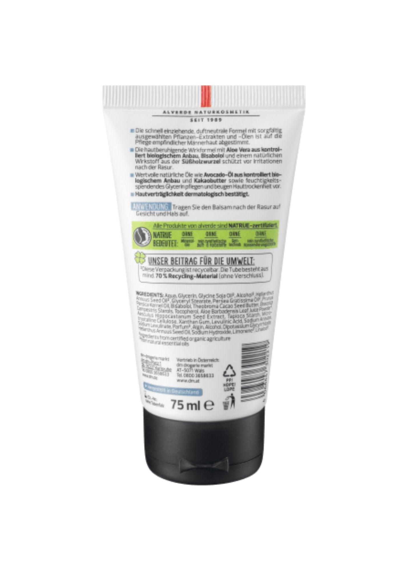 Aftershavebalsem Gevoelig, 75 ml