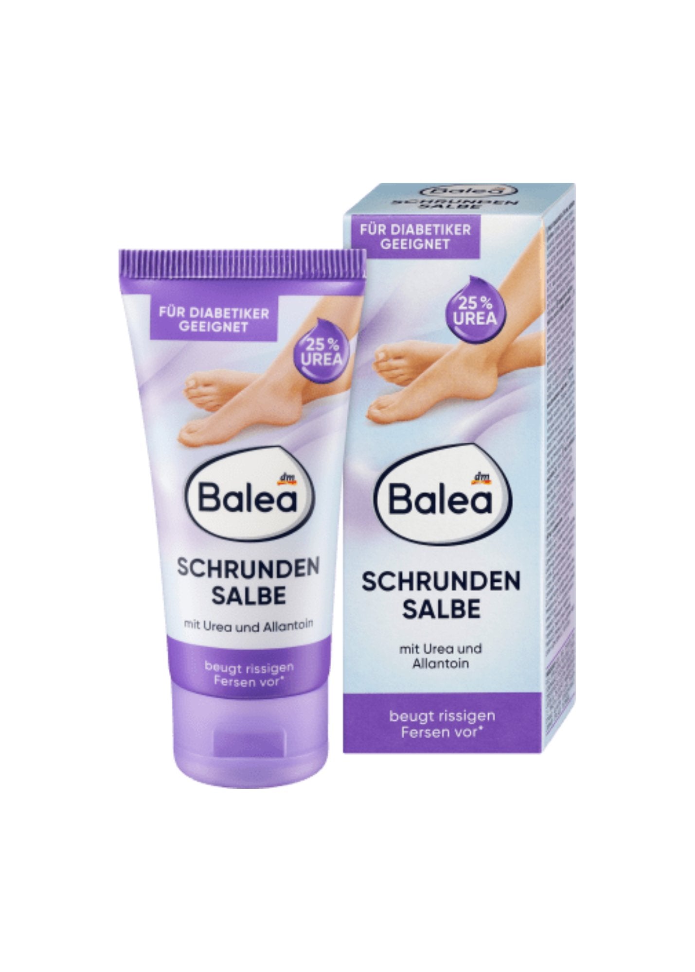 Voetcrème gebarsten zalf ureum, 50 ml