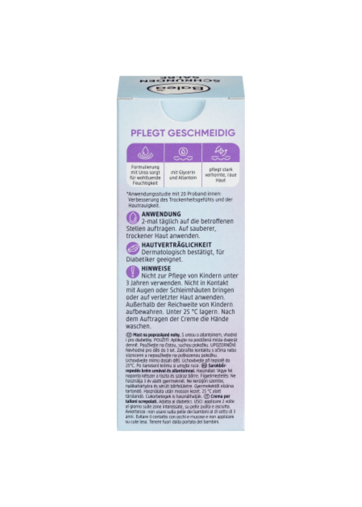 Voetcrème gebarsten zalf ureum, 50 ml