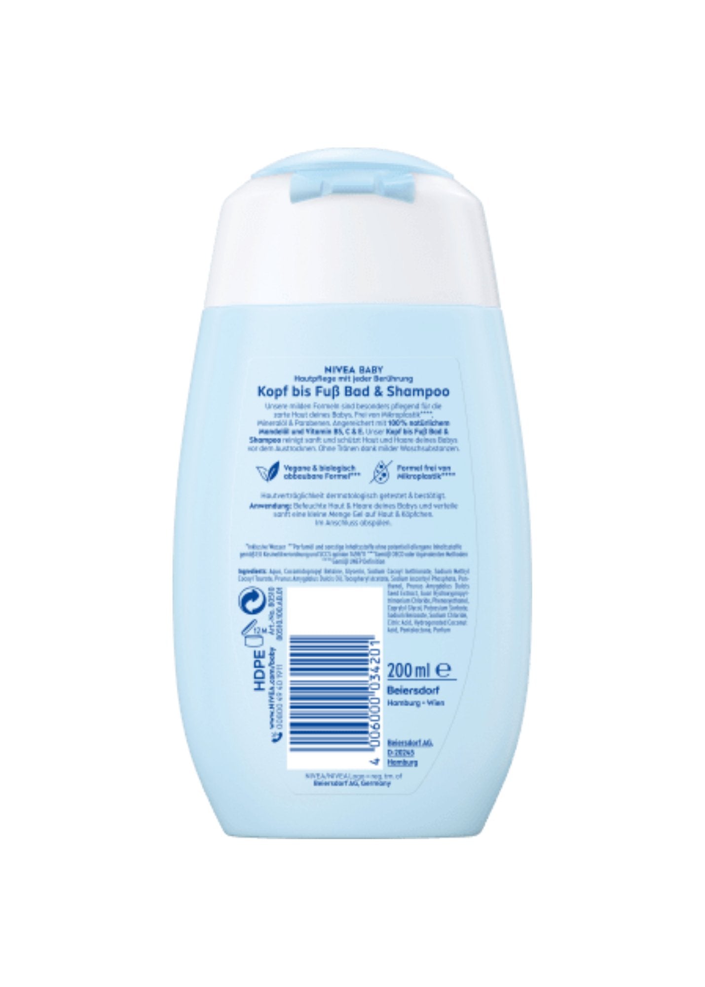 Baby Bad & Shampoo Kopf bis Fuß, 200 ml