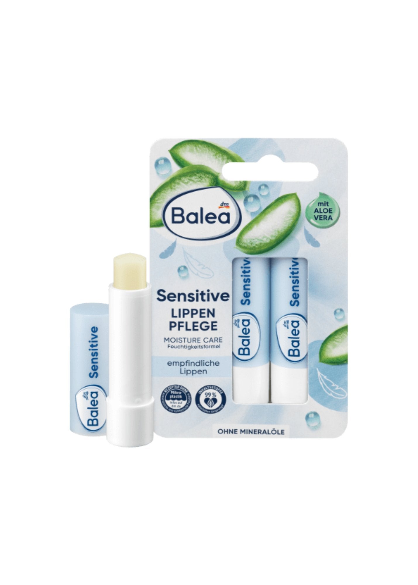 Lippenpflege Sensitive, 9,6 g