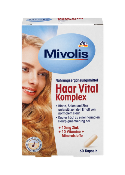 Haar Vital Komplex, Kapseln 60 St., 26 g / Nahrungsergänzungsmittel